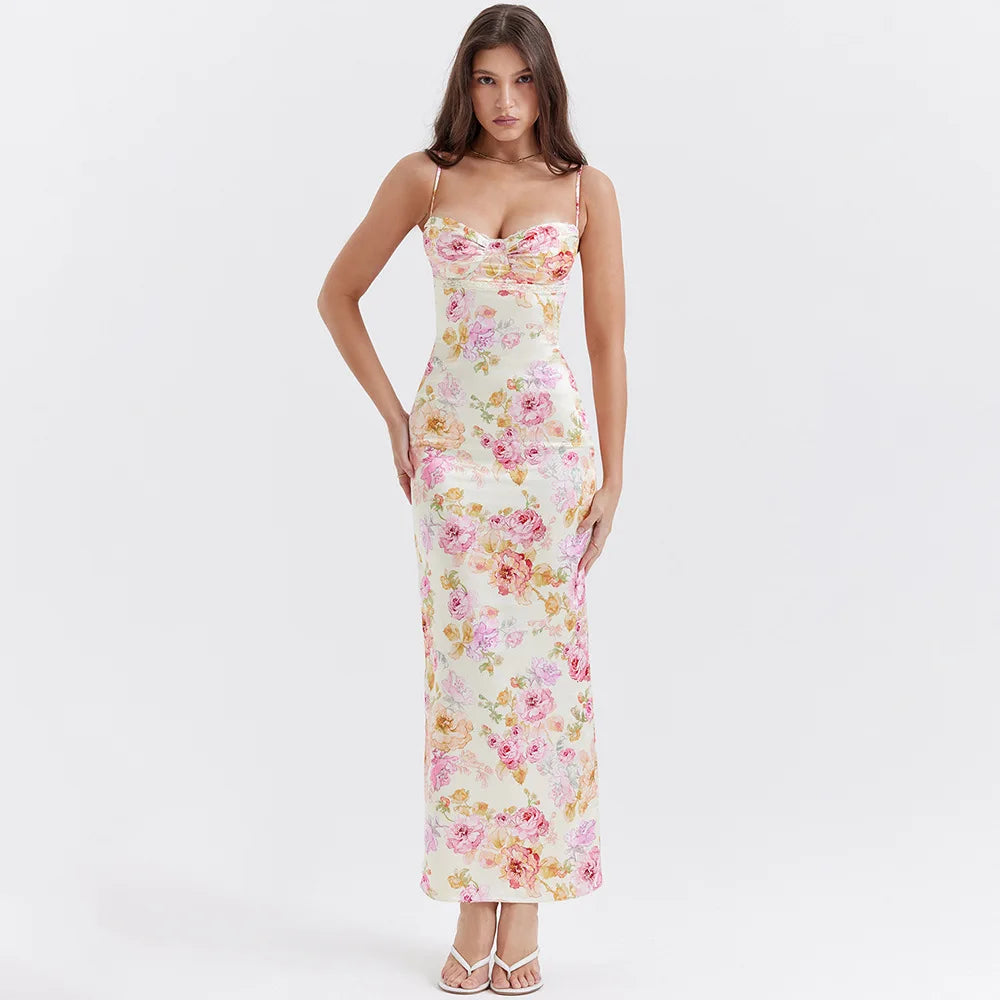 Scottie Halter Neck Maxikjole